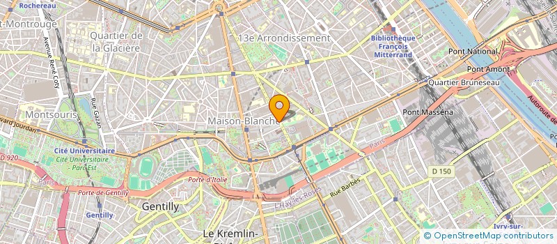 localisation de l'entreprise MADAME DIE LIN  PARIS