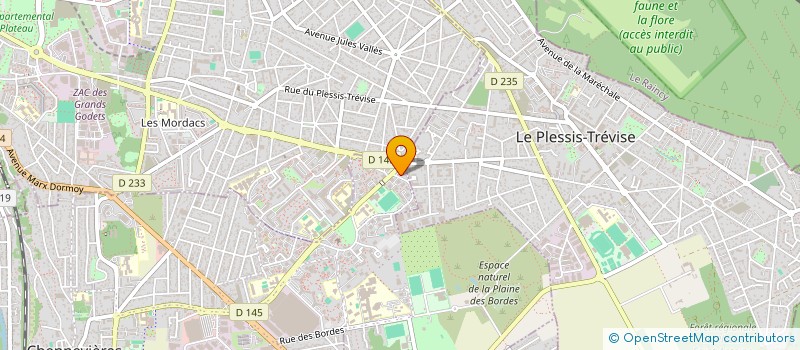 localisation de l'entreprise MADAME DIENEBA CAMARA  CHENNEVIERES-SUR-MARNE