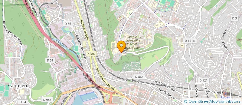 localisation de l'entreprise MADAME DIEYNABA KANE  MONT-SAINT-AIGNAN