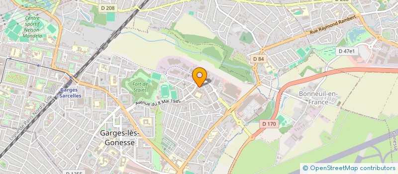 localisation de l'entreprise MADAME DIEYNABA KANTE  GARGES-LES-GONESSE