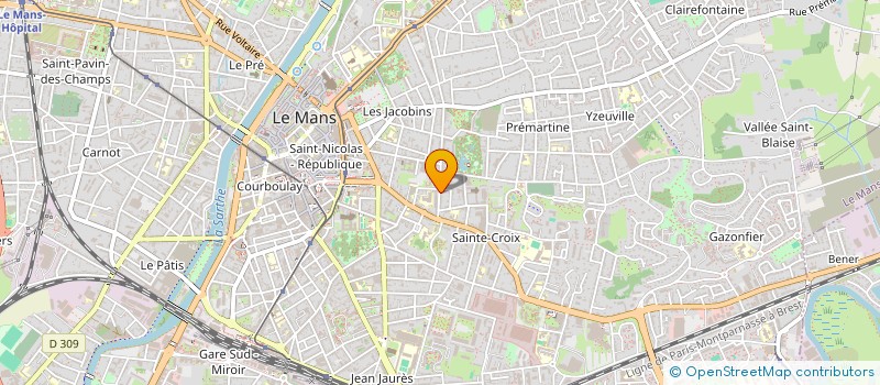 localisation de l'entreprise MADAME DIEYNABA SALL  LE MANS