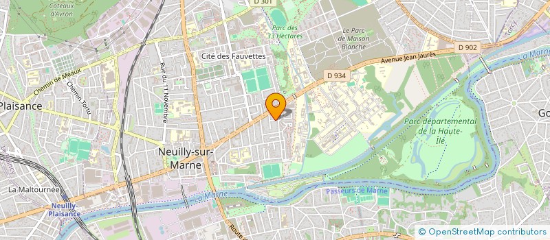 localisation de l'entreprise MADAME DIEYNABA SY à NEUILLY-SUR-MARNE