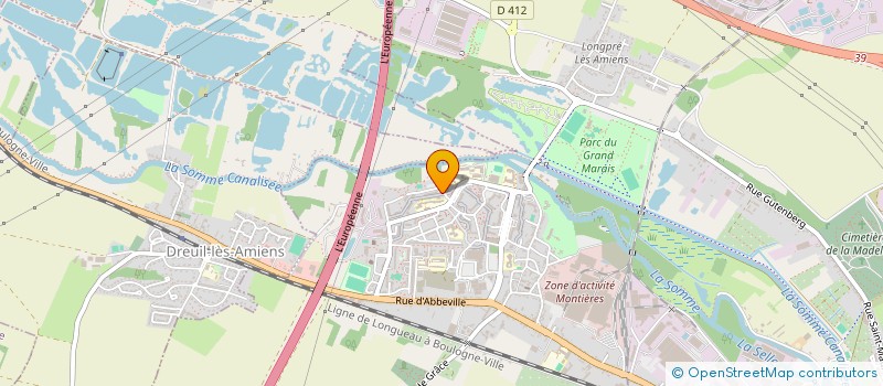 localisation de l'entreprise MADAME DIEYNABA TALL  AMIENS