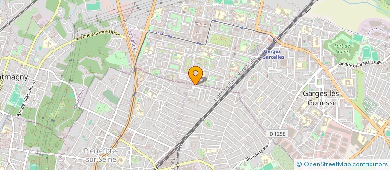 localisation de l'entreprise MADAME DIEYNABOU TRAORE à SARCELLES