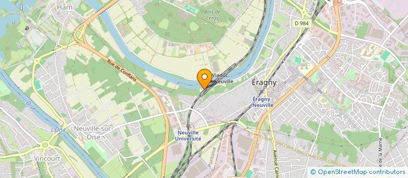 localisation de l'entreprise MADAME DIGUIE JESSICA LYSE AKPO  NEUVILLE-SUR-OISE