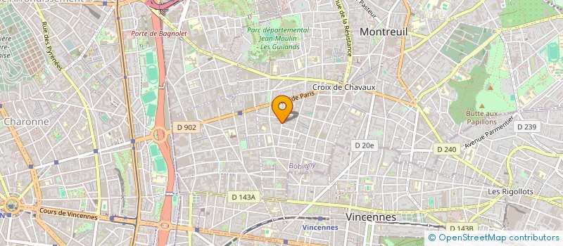 localisation de l'entreprise MADAME DIHIA TOURSAL à MONTREUIL