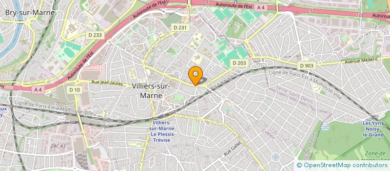 localisation de l'entreprise MADAME DIHIYA AOUS  VILLIERS-SUR-MARNE