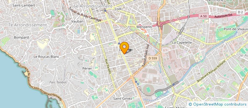 localisation de l'entreprise MADAME DIJANA MESAREVIC à MARSEILLE