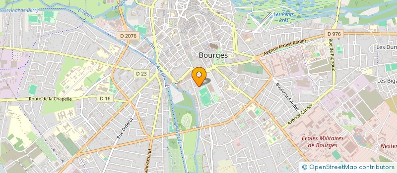 localisation de l'entreprise MADAME DIJANA SLAVKOVIC  BOURGES