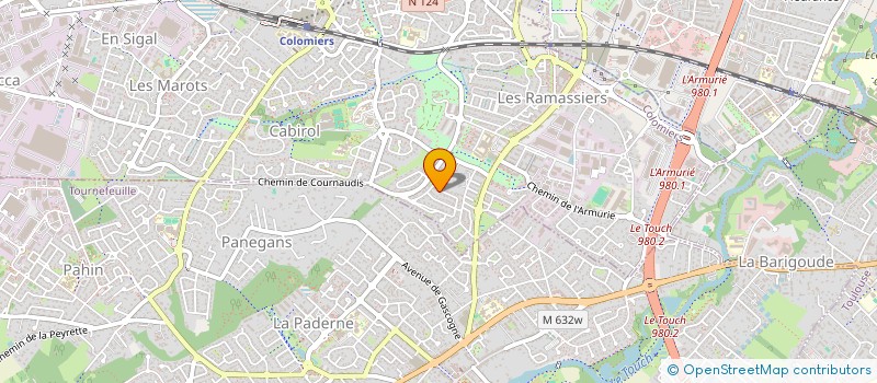 localisation de l'entreprise MADAME DIJANA TRAJCEVSKA à COLOMIERS
