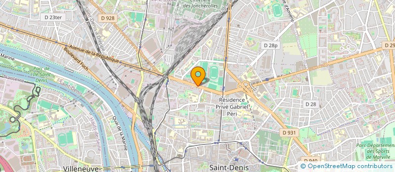 localisation de l'entreprise MADAME DIKRA ARSTIM  SAINT-DENIS