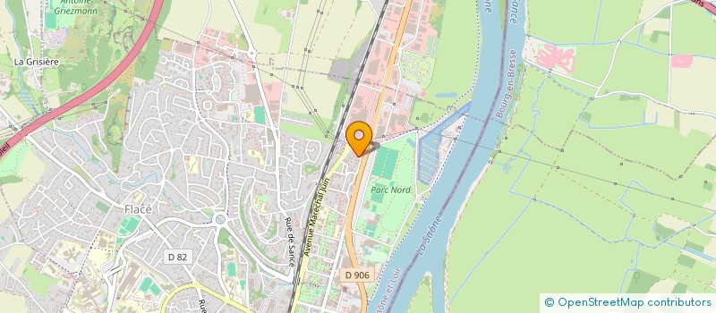 localisation de l'entreprise MADAME DIKRA IZOUGARHEN  MACON