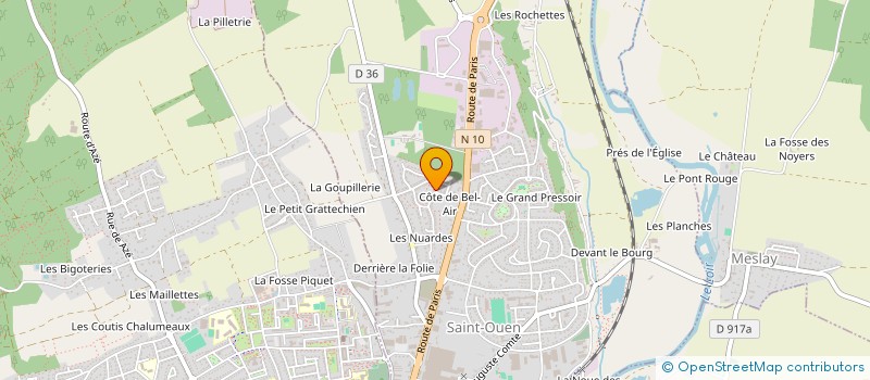 localisation de l'entreprise MADAME DIKRA MOUMENI  SAINT-OUEN