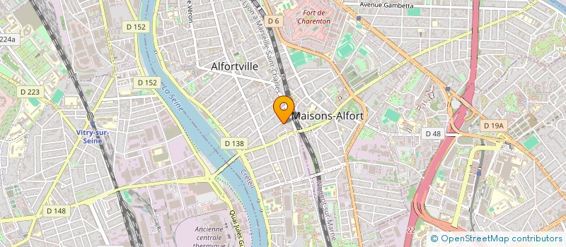 localisation de l'entreprise MADAME DIKRAN TURAC à ALFORTVILLE