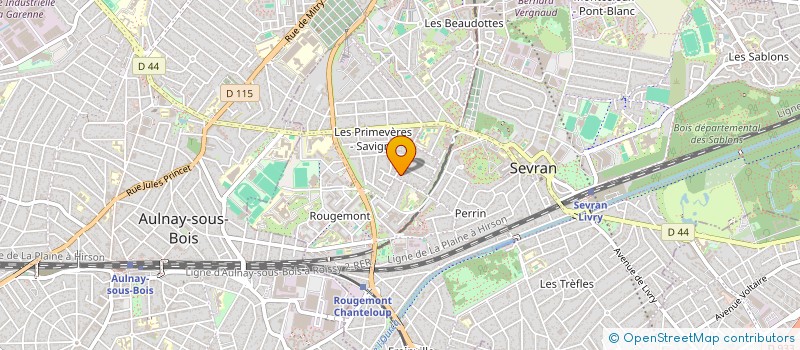 localisation de l'entreprise MADAME DILAN ADET à SEVRAN