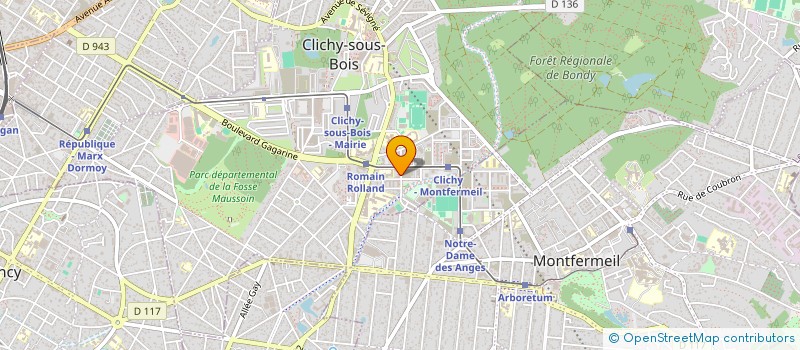 localisation de l'entreprise MADAME DILAN SARIGUL à CLICHY-SOUS-BOIS