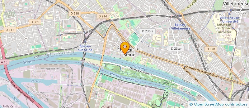 localisation de l'entreprise MADAME DILAN SOR  EPINAY-SUR-SEINE