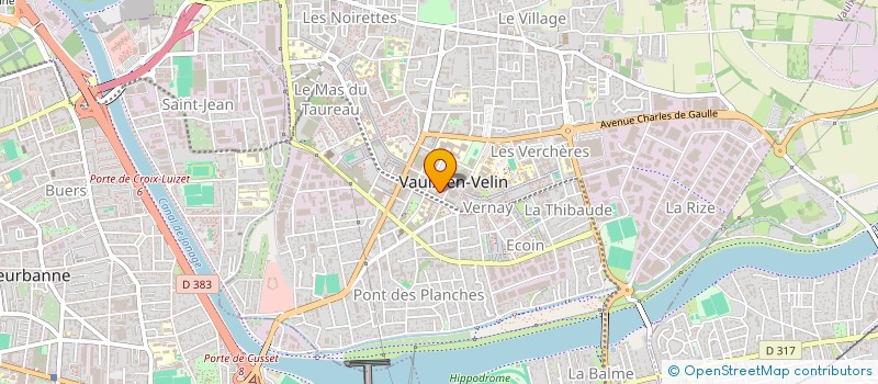 localisation de l'entreprise MADAME DILARA OZ à VAULX-EN-VELIN