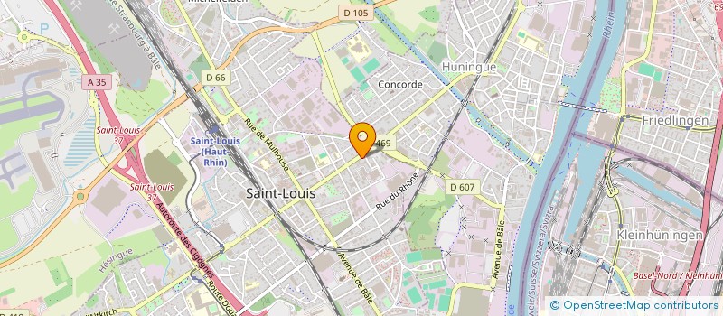 localisation de l'entreprise MADAME DILBER HOZER à SAINT-LOUIS