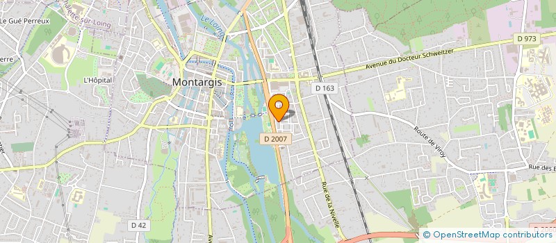 localisation de l'entreprise MADAME DILEK BILIR à MONTARGIS