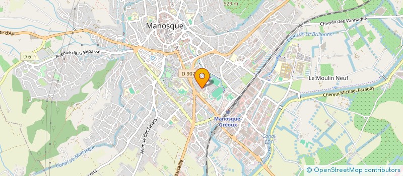localisation de l'entreprise MADAME DILEK CALISKAN à MANOSQUE