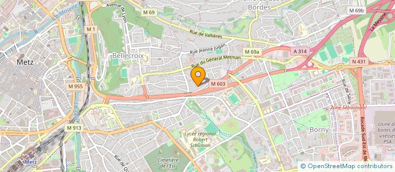 localisation de l'entreprise MADAME DILEK GUNDUZ  METZ