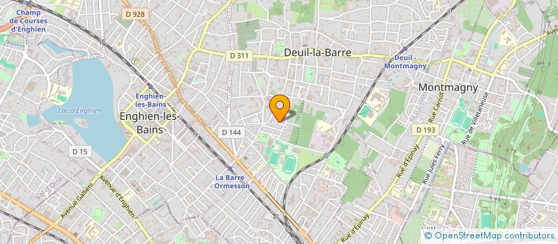 localisation de l'entreprise MADAME DILETTA DE VINCENZI  DEUIL-LA-BARRE