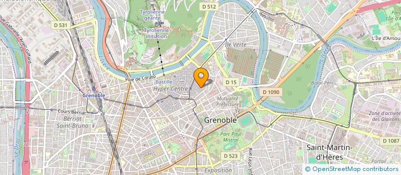 localisation de l'entreprise MADAME DILRUBA ERKAN à GRENOBLE