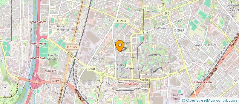 localisation de l'entreprise MADAME DIMA DALLOUL à GRENOBLE