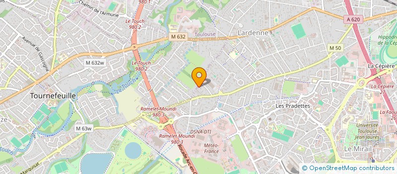 localisation de l'entreprise MADAME DIMA HANNA à TOULOUSE