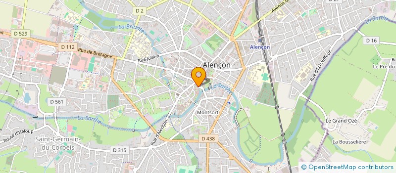 localisation de l'entreprise MADAME DIMA KADI à ALENCON