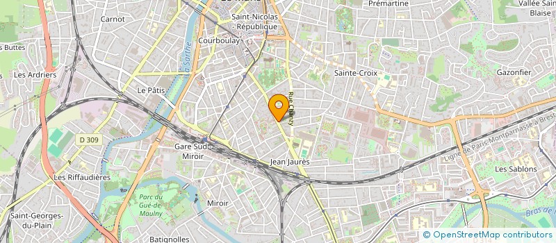 localisation de l'entreprise MADAME DIMA SALLOUM  LE MANS