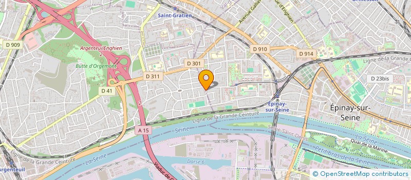 localisation de l'entreprise MADAME DIMINGA MENDY  POISSY