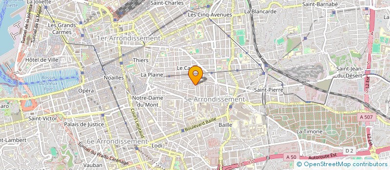 localisation de l'entreprise MADAME DIMITRA CHATZIIOANNIDOU à MARSEILLE