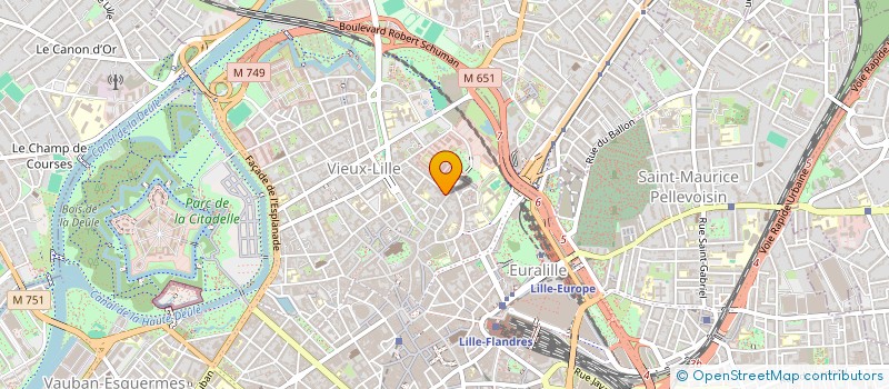 localisation de l'entreprise MADAME DIMITRI LARONDE SERIN  LILLE