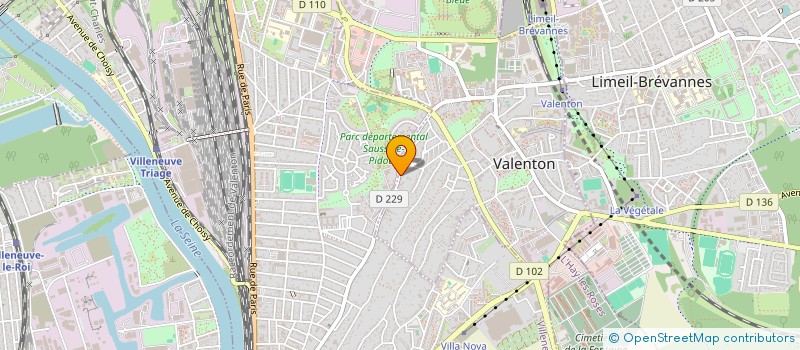 localisation de l'entreprise MADAME DIMITRIANA PIROJOC-GARABAJIU  VALENTON