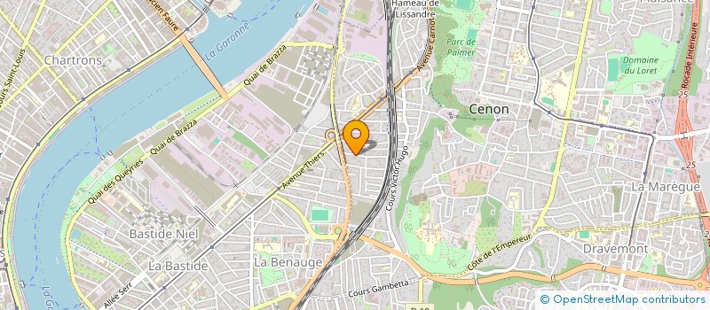 localisation de l'entreprise MADAME DIMITRIYA ASENOVA  CENON