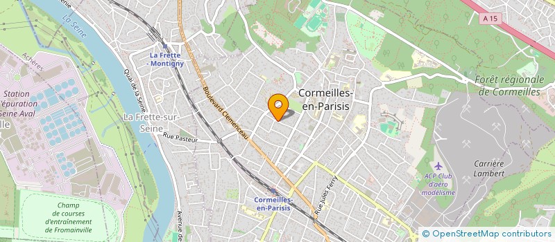 localisation de l'entreprise MADAME DINA ABDELOUAHID  CORMEILLES-EN-PARISIS