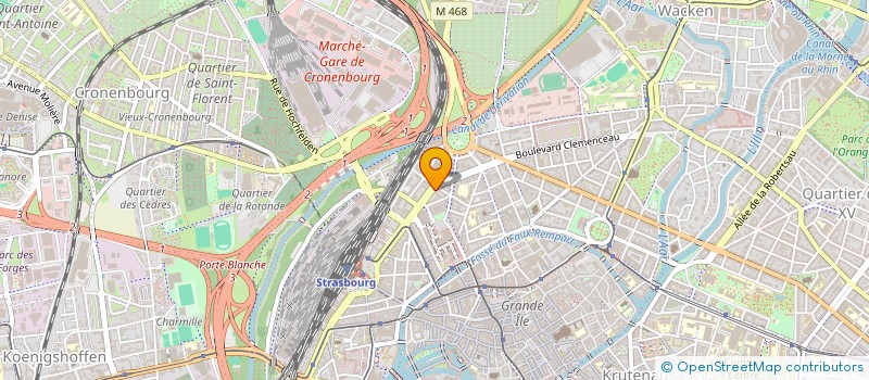 localisation de l'entreprise MADAME DINA ADLER  STRASBOURG