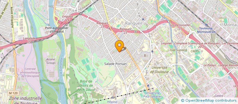 localisation de l'entreprise MADAME DINA ALIOUI  TOULOUSE