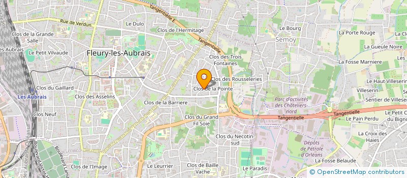 localisation de l'entreprise MADAME DINA DE CARVALHO à ORLEANS