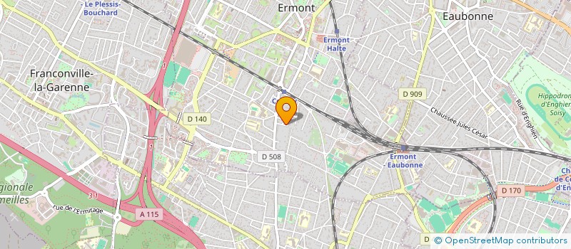 localisation de l'entreprise MADAME DINA EL ATROUSH  ERMONT