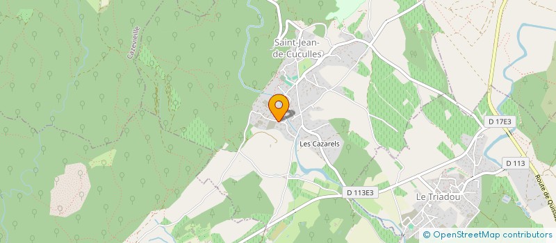 localisation de l'entreprise MADAME DINA HASSAN  SAINT-JEAN-DE-CUCULLES