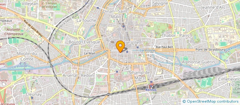 localisation de l'entreprise MADAME DINA ISMAIL-ALLOUCHE  RENNES