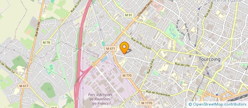 localisation de l'entreprise MADAME DINA LEBIED  TOURCOING