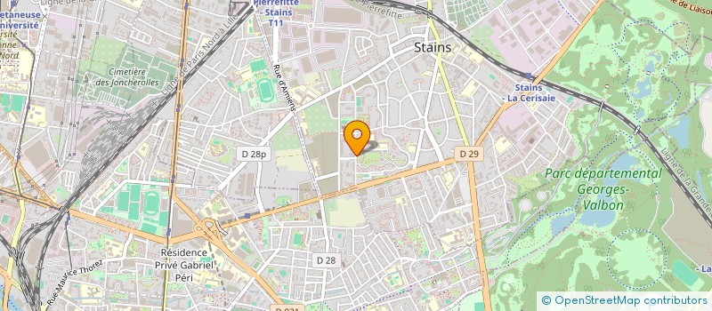 localisation de l'entreprise MADAME DINA MOHAMED à STAINS