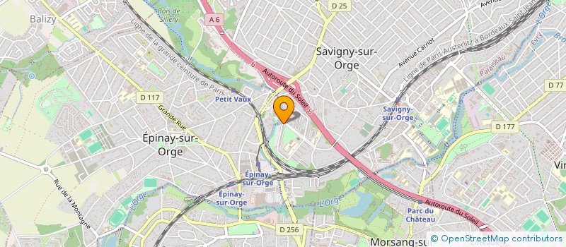 localisation de l'entreprise MADAME DINA NEGARA à SAVIGNY-SUR-ORGE