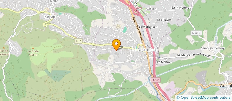 localisation de l'entreprise MADAME DINA NEVES  LA DESTROUSSE