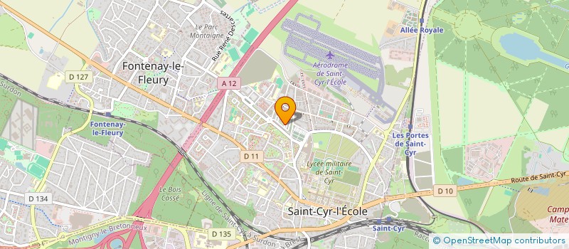 localisation de l'entreprise MADAME DINA RESCHID  SAINT-CYR-L'ECOLE