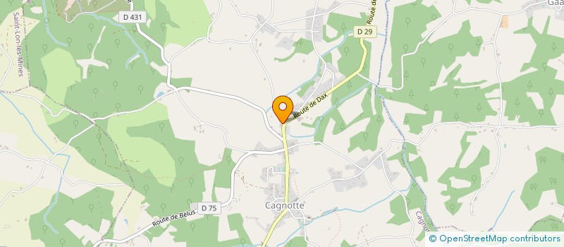 localisation de l'entreprise MADAME DINA SIMOES DA SILVA  CAGNOTTE